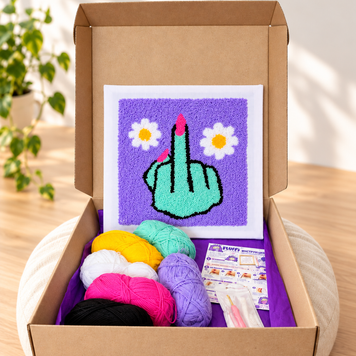 Набір для килимової вишивки &laquo;Fuck It, I'm Blooming&raquo; FLF-BLOOM-001 фото