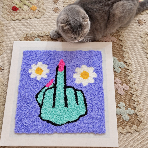 Набір для килимової вишивки &laquo;Fuck It, I'm Blooming&raquo; FLF-BLOOM-001 фото