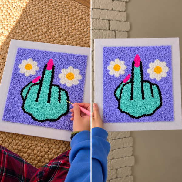 Набір для килимової вишивки &laquo;Fuck It, I'm Blooming&raquo; FLF-BLOOM-001 фото
