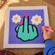 Набір для килимової вишивки &laquo;Fuck It, I'm Blooming&raquo; FLF-BLOOM-001 фото 2